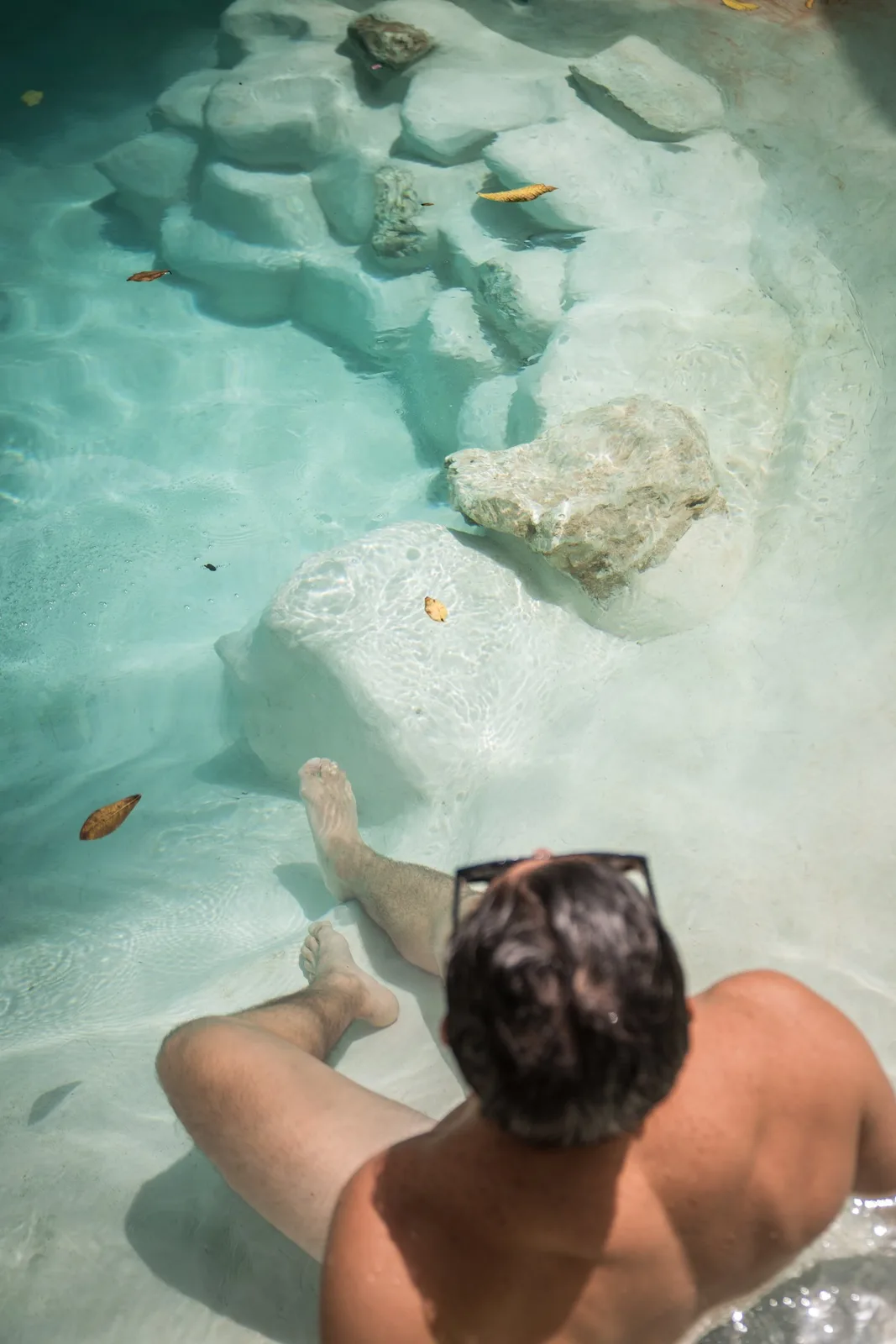 Alberca tipo playa — Dzenotik Mérida