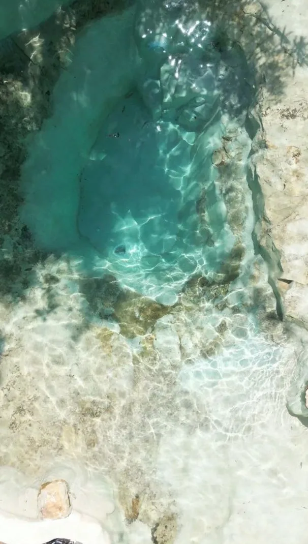 Piscinas estilo cenote en Cancún