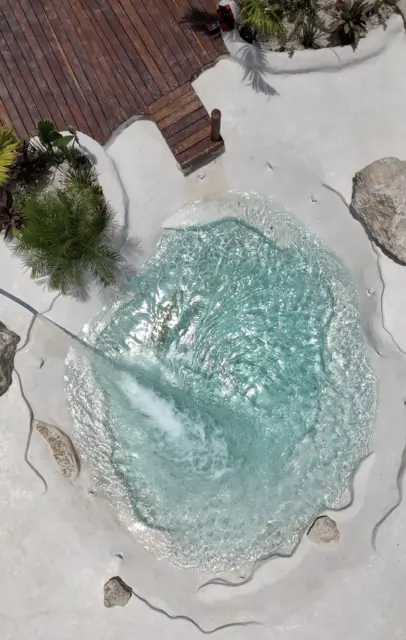 Piscinas en Tulum — proyecto Dzenotik 5