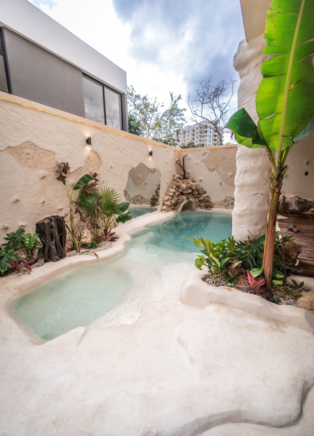 Piscinas en Cancún